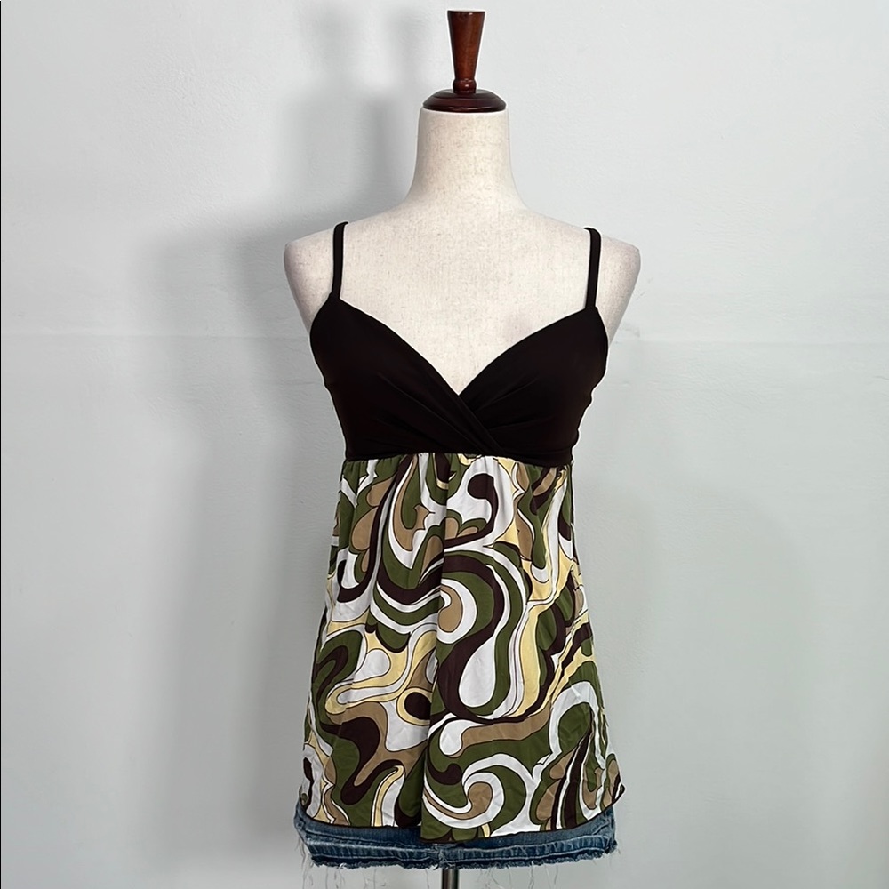 2000s Print Cami Top